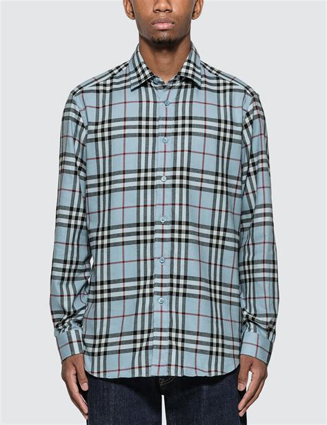 green and yellow burberry shirt|burberry check shirt blue.